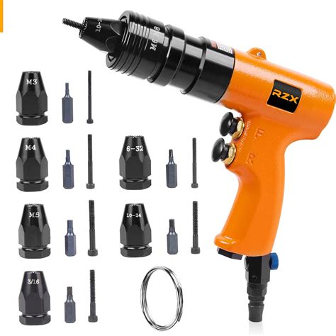 Pneumatic Rivet Tool Pneumatic Rivet Nut Setting Gun With Quick Change