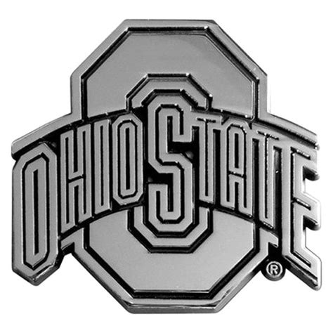 FanMats® 14872 - "Ohio State University" Chrome College Emblem