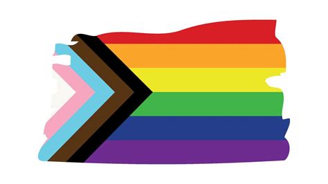 New LGBTQ Rights Pride Flag. Progressive pride flag. 11636075 Vector ...