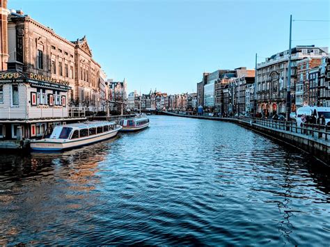 Amsterdam Canal in Netherlands · Free Stock Photo