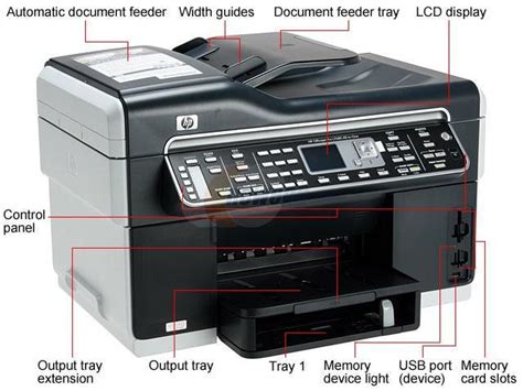 Hp Officejet Pro L C A Ethernet Rj Usb Inkjet Mfc All