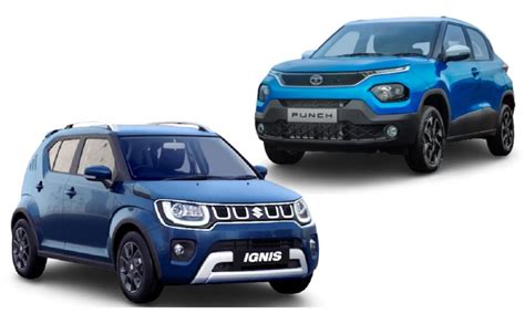 Tata Punch Vs Maruti Ignis Which Micro SUV Looks Better Car Blog India