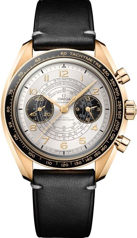 Omega Speedmaster Chronoscope Moonshine Gold Paris 2024 On Strap