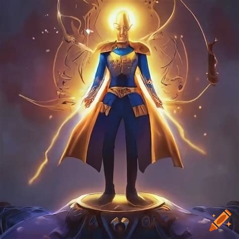 Doctor Fate Casting A Powerful Spell On Craiyon