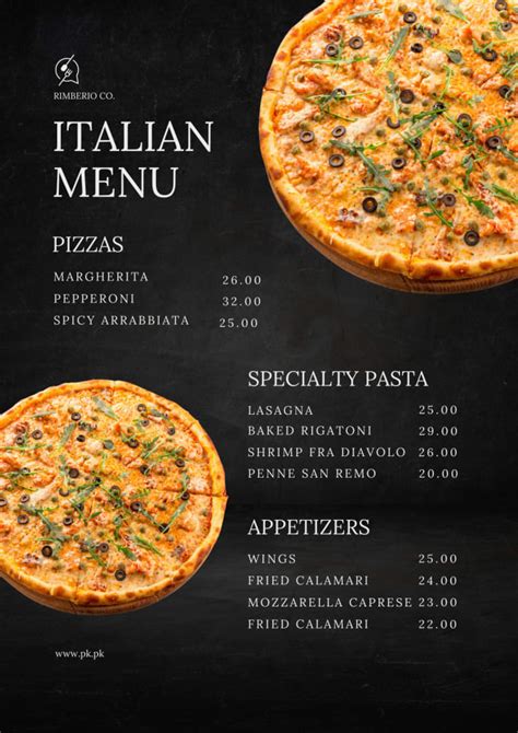 Do menu design, food menu, restaurant menu, etc by Usamaosama1 | Fiverr