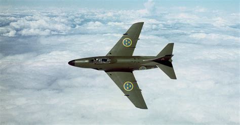 Saab’s first supersonic aircraft is 70 years old