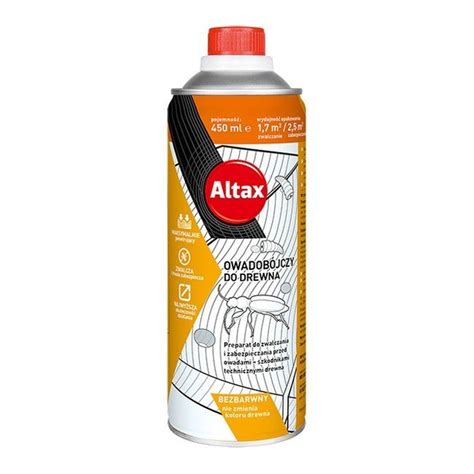 HYLOTOX Q ŚRODEK OWADOBÓJCZY DO DREWNA 450ML ALTAX 6997849235