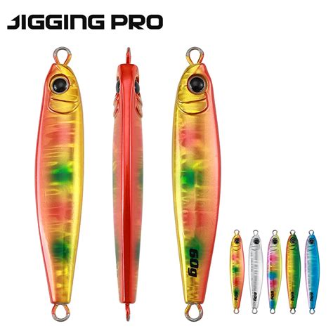 Jigging Pro 40g 60g 80g Long Casting Jigs Inshore Fishing Jigs Sea