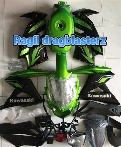 Jual Upgrade Fairing Fullset Body New Ninja Rr Motor Hijau