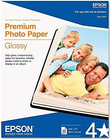 Epson Papel Fotogr Fico Premium Glossy Hojas S Amazon