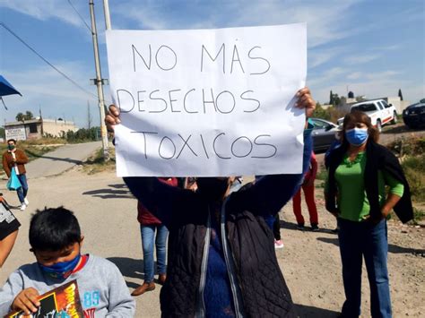 Exigen Freno A Contaminaci N En Tizayuca Con Manifestaci N