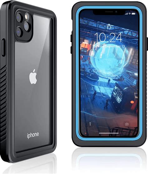 Supfine For Iphone 12 Pro Max Waterproof Case [built In