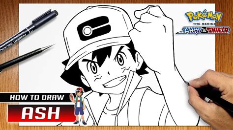 Ash Pokemon Drawing