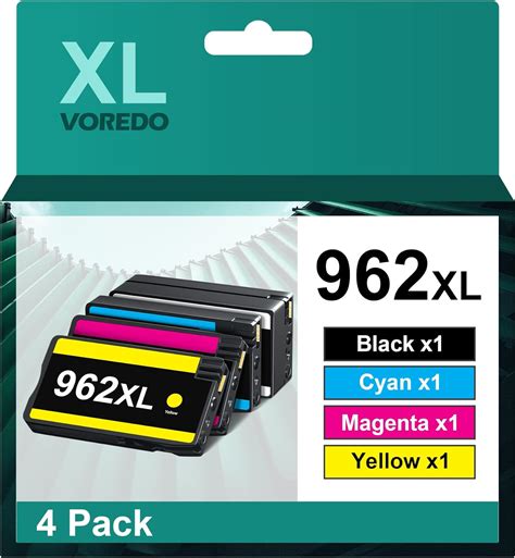 962xl Ink Cartridges Combo Pack Compatible For Hp 962 Xl