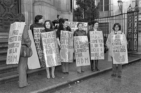 Las Rupturas Avanzan Del Conflicto Al Mutuo Acuerdo Tras 40 Años De La Ley Del Divorcio