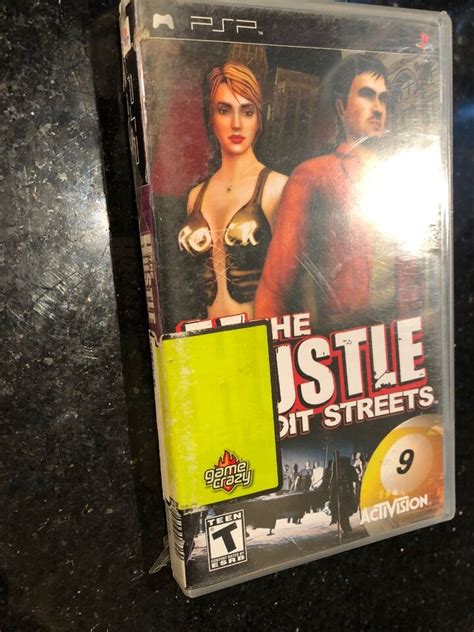 The Hustle Detroit Streets Sony PSP PlayStation Portable Complete CIB