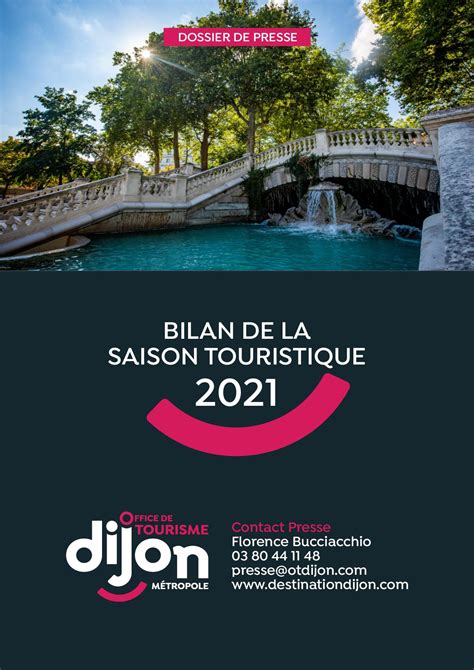 Calaméo Dp • Bilan De La Saison Touristique 2021