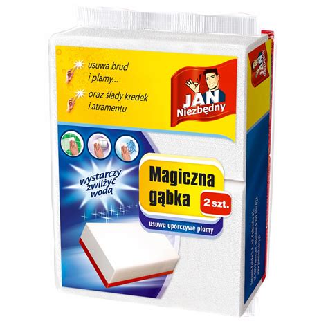 Jan Niezbędny Magiczna Gąbka zmywak 2 szt 12869186776 Allegro pl