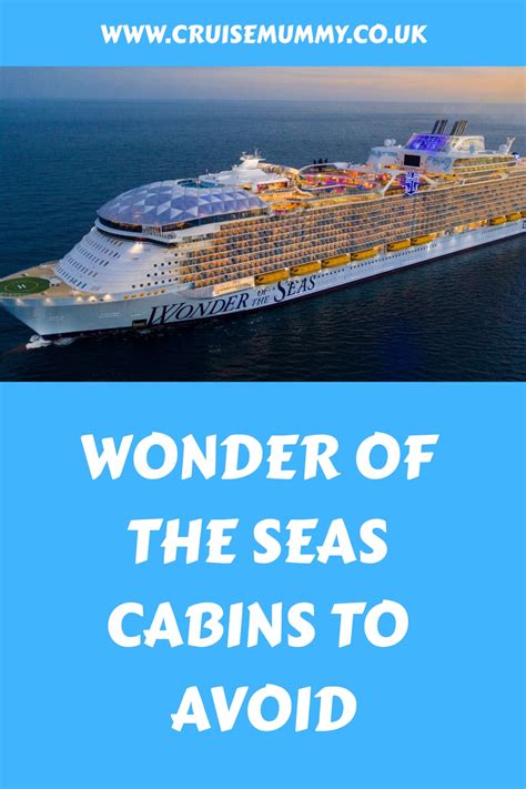 Wonder of the Seas Cabins to Avoid