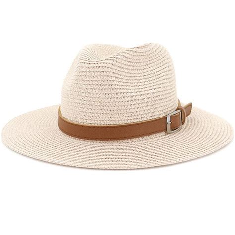 Cocopeaunt Ht New Summer Hat Men Women Panama Straw Hat Beach Cap