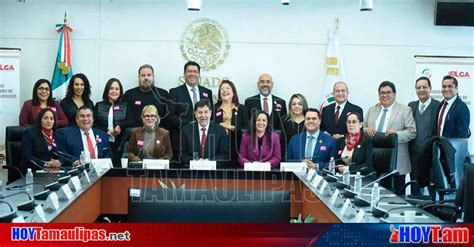 Hoy Tamaulipas Reconocen En El Senado Al Congreso Tamaulipeco