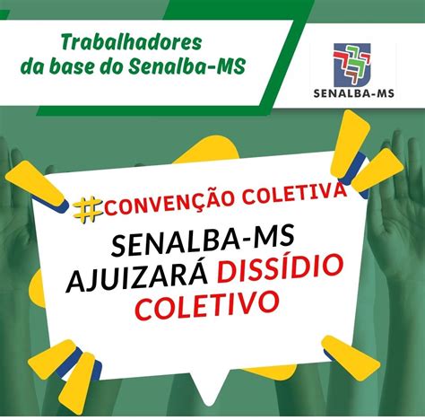 Senalba Ms Conven O Coletiva Ap S Impasse Senalba Ms Ajuizar