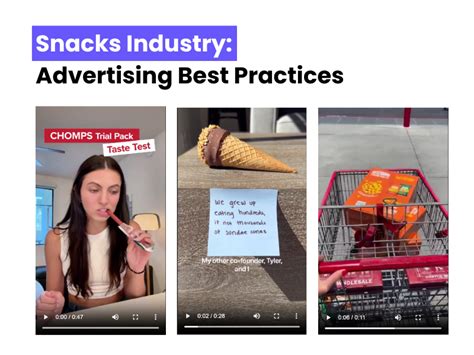 Snacks Industry Advertising Best Practices Marketing