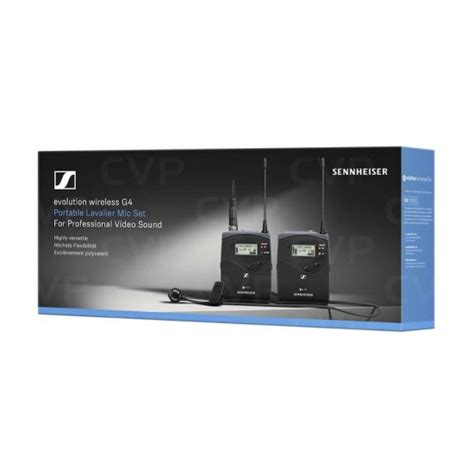 Sennheiser Ew 112p G4 Camera Mount Wireless Omni Lavalier Microphone System G 566 To 608 Mhz