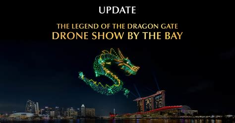 Dragon drone show at Marina Bay on Feb. 6 cancelled, 1st show happening on Feb. 10 - Mothership ...