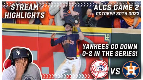 Alcs Game 2 “thats Bs” Yankee Fan Reaction Yankees Vs Astros Yanks Lose Game 2 Joezmcfly