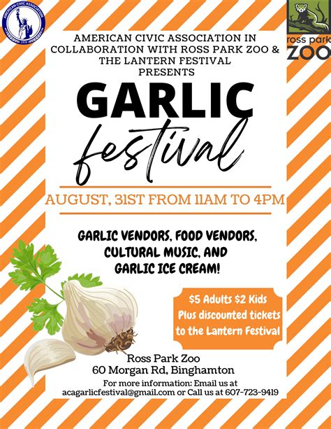 20th Annual Garlic Festival | Visit Binghamton