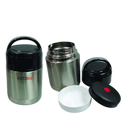 Double Wall Stainless Steel Vacuum Food Container Ml Foto Sg