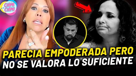 Magaly Medina Hunde A Erika Villalobos Por Video En Instagram Youtube