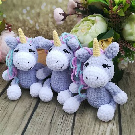 Crochet Unicorn Amigurumi Pattern Amiguroom Toys