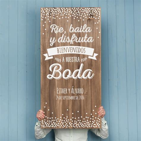 Cartel Para Boda Bienvenida Leblue