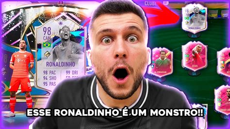 Fiz O Dme Do Ronaldinho Joguei A Wl A Carta Mais Insana Do Fifa