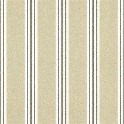 Pavilion Canvas Stripe Wallpaper (Double Roll) | Striped wallpaper