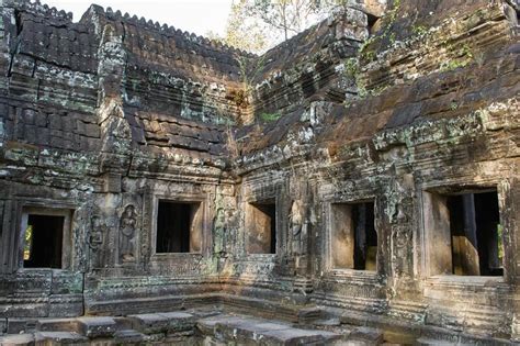 Cambodia, an Abandoned City in the Jungle of Angkor Wat. Stock Image ...