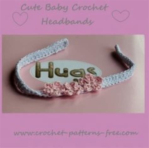 Free Crochet Patterns for Baby Headbands with Crochet Flowers | HubPages