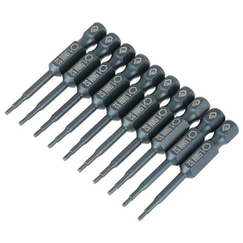 Wholesale 10Pcs/Lot 1/4inch Hex Shank Screwdriver Bit 50mm S2 Alloy ...