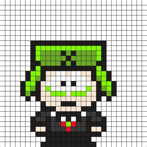 Scene Kyle Broflovski Perler Bead Pattern Bead Sprites Characters