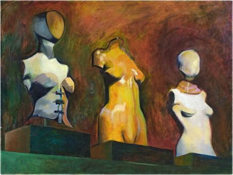 Fashion For Your Walls Mannequin Oil Paintings