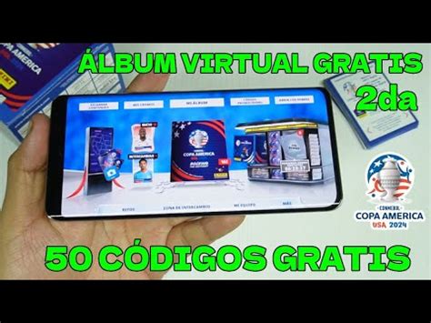 Álbum Virtual Copa América USA 2024 de Panini 50 CÓDIGOS GRATIS para