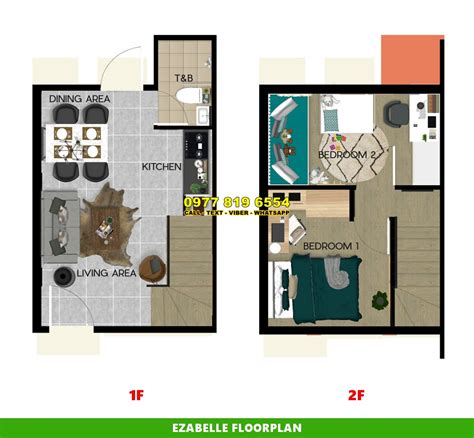 Camella Ezabelle Floor Plan Floorplans Click