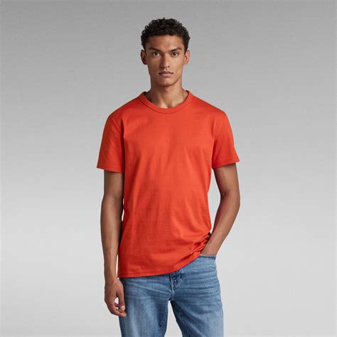 Premium Base T Shirt Red G Star Raw