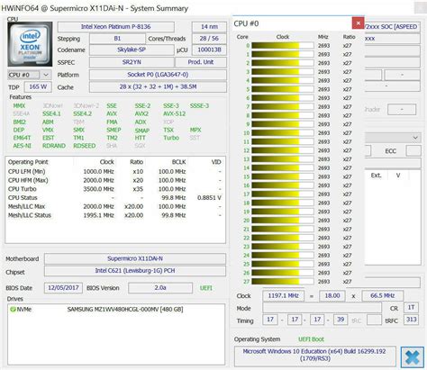 Intel Xeon Platinum P Ghz Ghz C T Lga Sr Yn Cpu