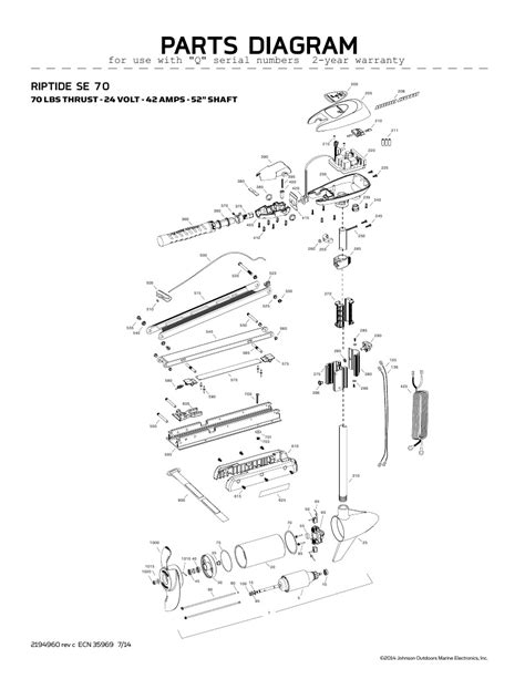 Minn Kota Riptide 70 Parts