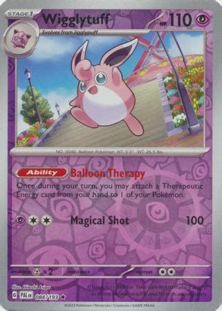 WIGGLYTUFF 084 193 PALDEA EVOLVED REVERSE HOLO NM EBay