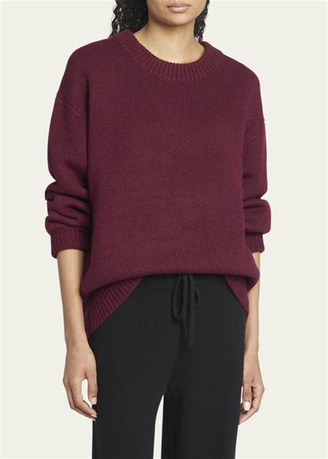 Lisa Yang Renske Cashmere Drop Shoulder Sweater Bergdorf Goodman