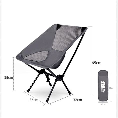 Ripley SILLA PORTÁTIL CAMPING MOON CHAIR PLEGABLE ULTRALIGERO COMPACTA